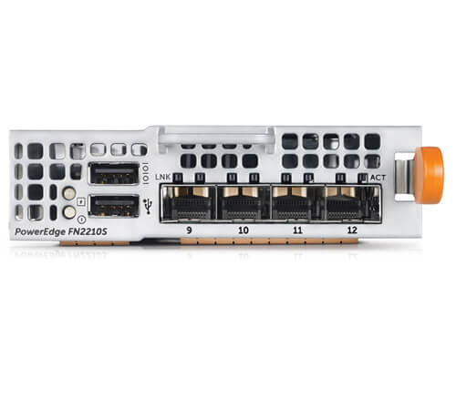 FN2210S Dell I/O Module Provides UP To Two Ports Of 2, 4, Or 8GBIT/S FC, Two Ports Of SFP+ 10GBE Connectivity. Refurbished.