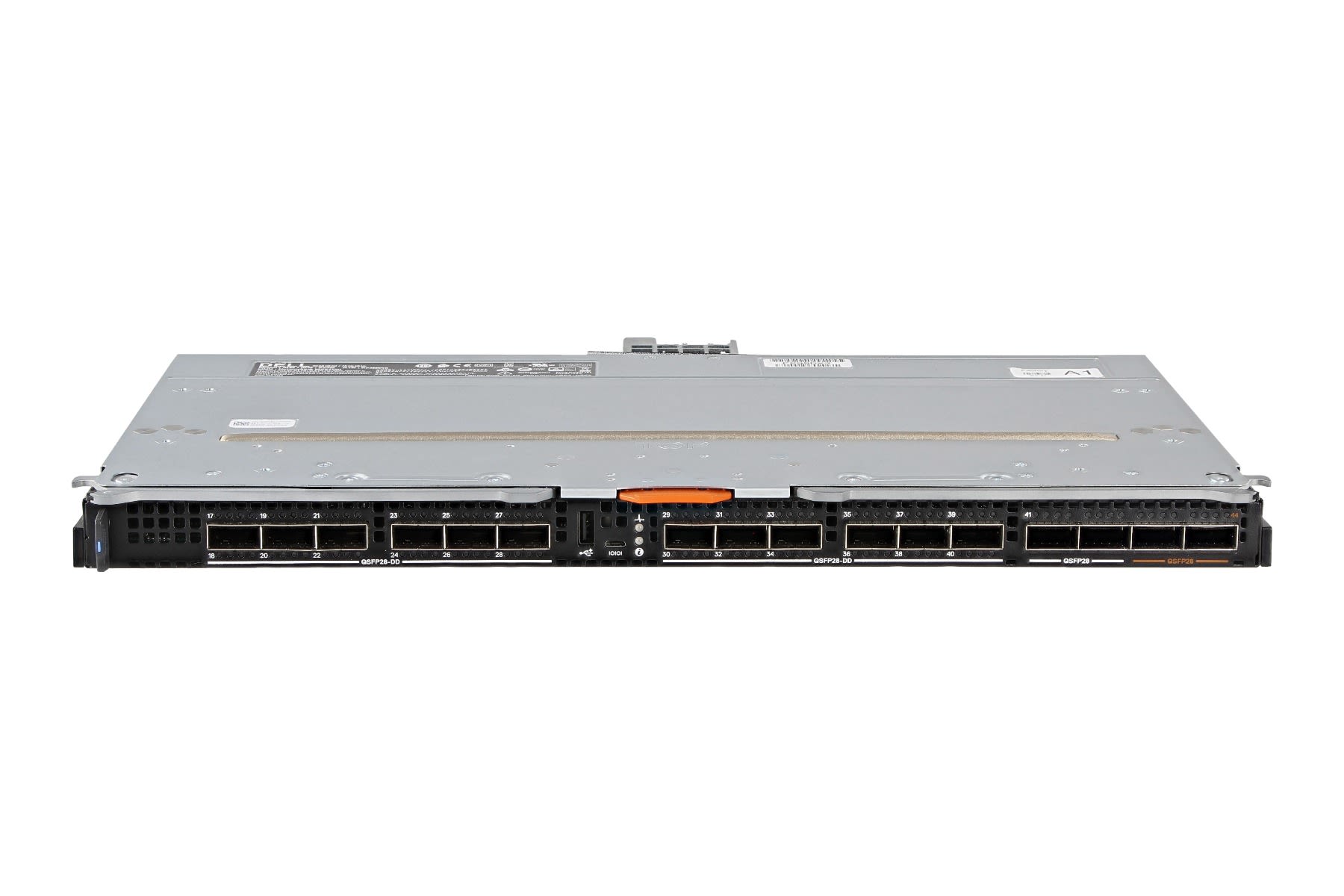 Mx9116N Dell EMC Networking 4 X 100GBe Qsfp28 + 12 X Qsfp28-dd Fabric Switching Engine. Refurbished.