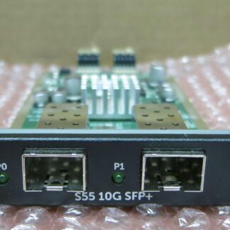 S55-10GE-2S Dell Force10 Networks 2 Port 10G SFP+ Optical Module | Refurbished