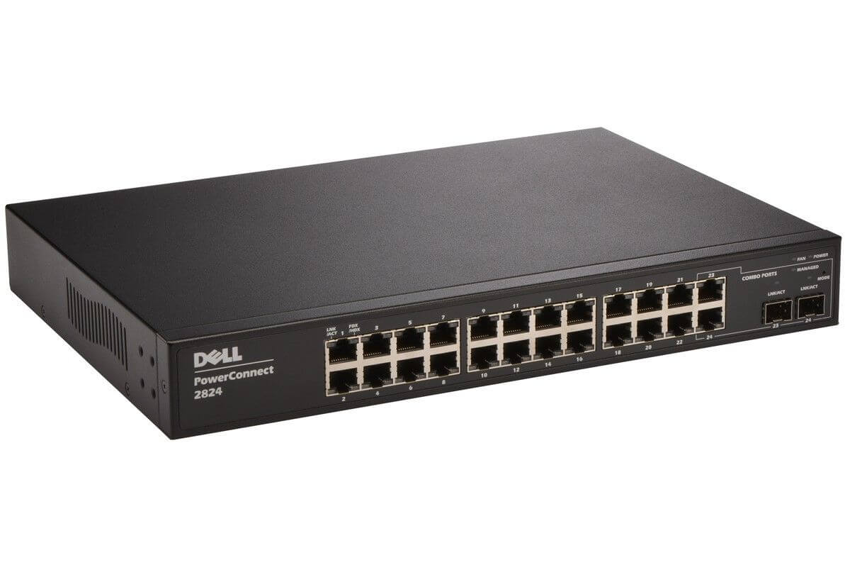 TK308 Dell Powerconnect 6224 24 Port Gigabit L3 Managed Switch | Refurbished