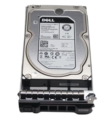 YXG4K Dell 4TB 7.2K RPM SAS-12GBPS 128MB 512N 3.5inch LFF Hard Drive For Server. Brand New.