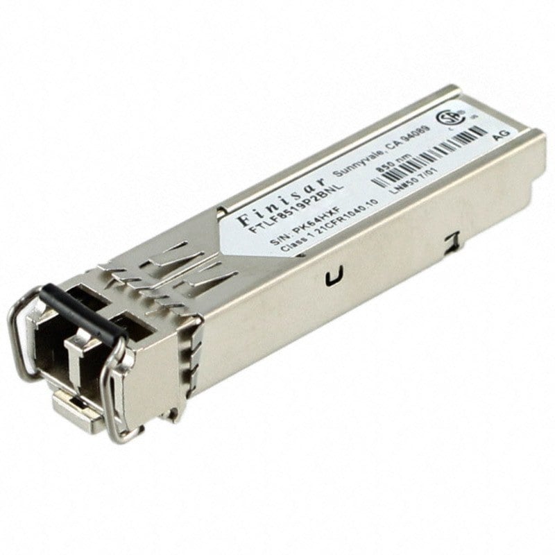Finisar FTLF8519P2BNL 2GB 850nm SFP Transceiver | Refurbished