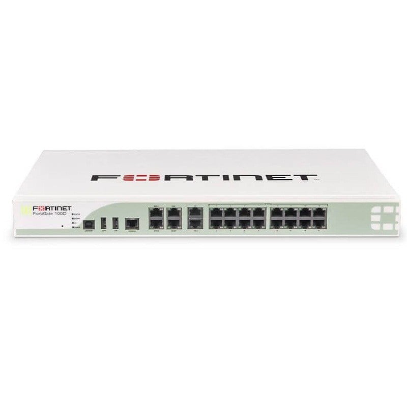 Fortinet FG-100D Security/Firewall Appliance Gigabit Ethernet 21 Ports | Refurbished