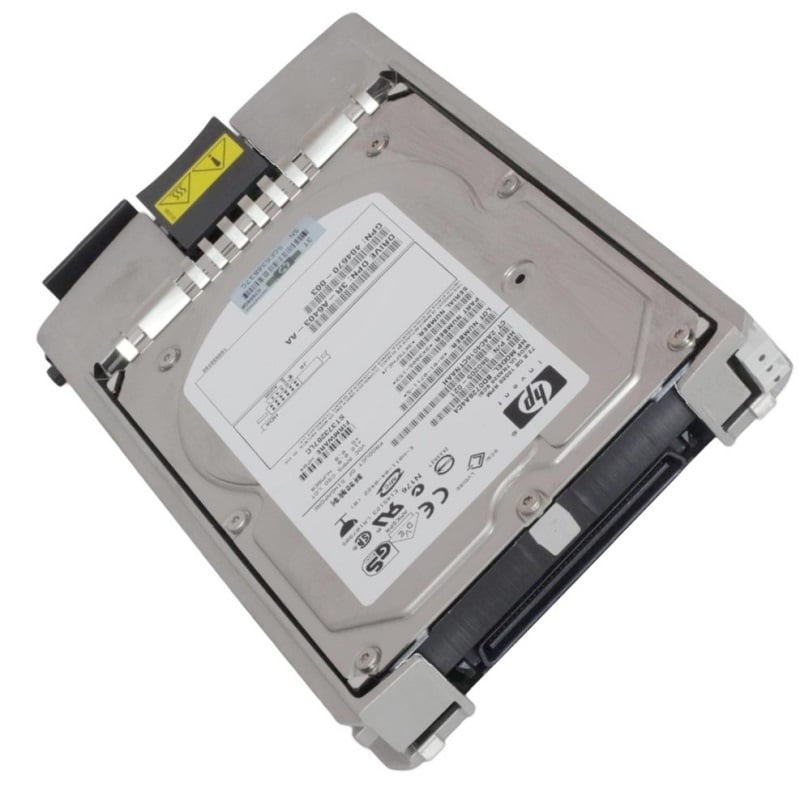 404670-003 HP 72.8GB 10K RPM Ultra-320 SCSI 80-Pin LVD Hot Swap Internal Hard Drive With Tray | Refurbished