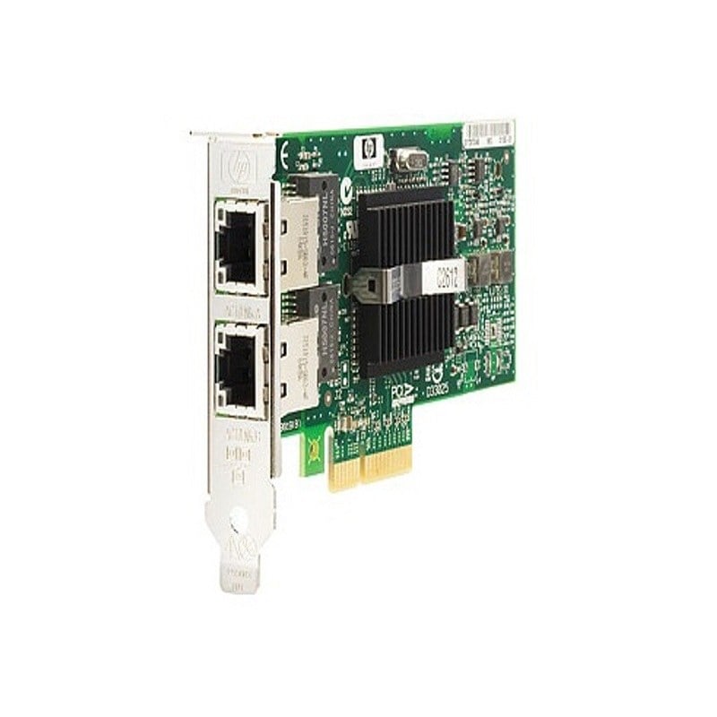 412651-001 HP Dual-Ports RJ-45 1GBPS 10BASE-T Gigabit Ethernet PCI Express x4 Server Network Adapter | Refurbished