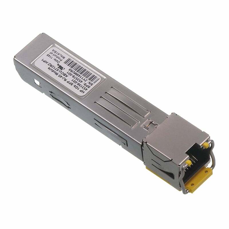 453578-001 HP BLc Virtual Connect 453154-B21 1Gbps 1000Base-T Copper 100m RJ-45 Connector SFP Transceiver Module. New Bulk Pack.