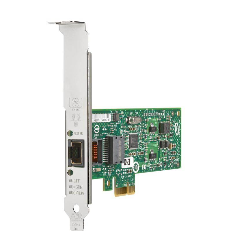 503827-001 HP NC112T PCI-E x1 10/100/1000Base-T Gigabit Ethernet Network for ProLiant DL Server | Refurbished
