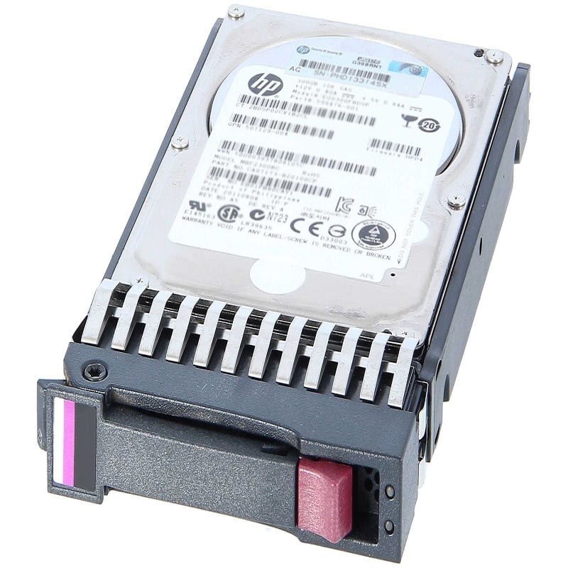 HPE 507119-002 300GB HDD SAS-6GBPS 10K RPM Small Form Factor Hot-Swap | New Bulk Pack