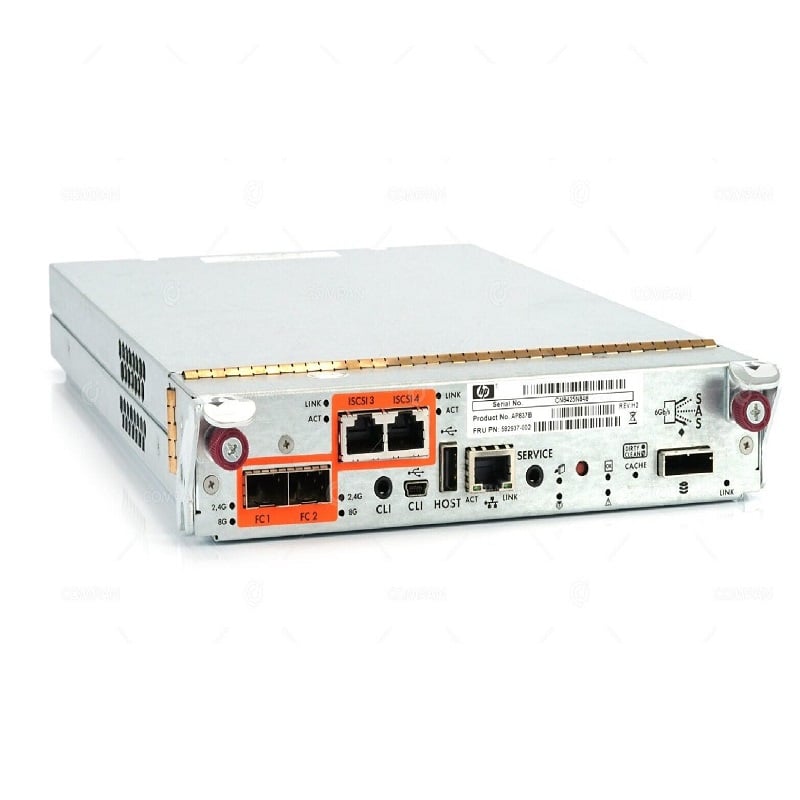 HP 582937-001 Storageworks P2000 G3 Fibre Channel ISCSI Combo MSA Raid Controller | New Bulk Pack