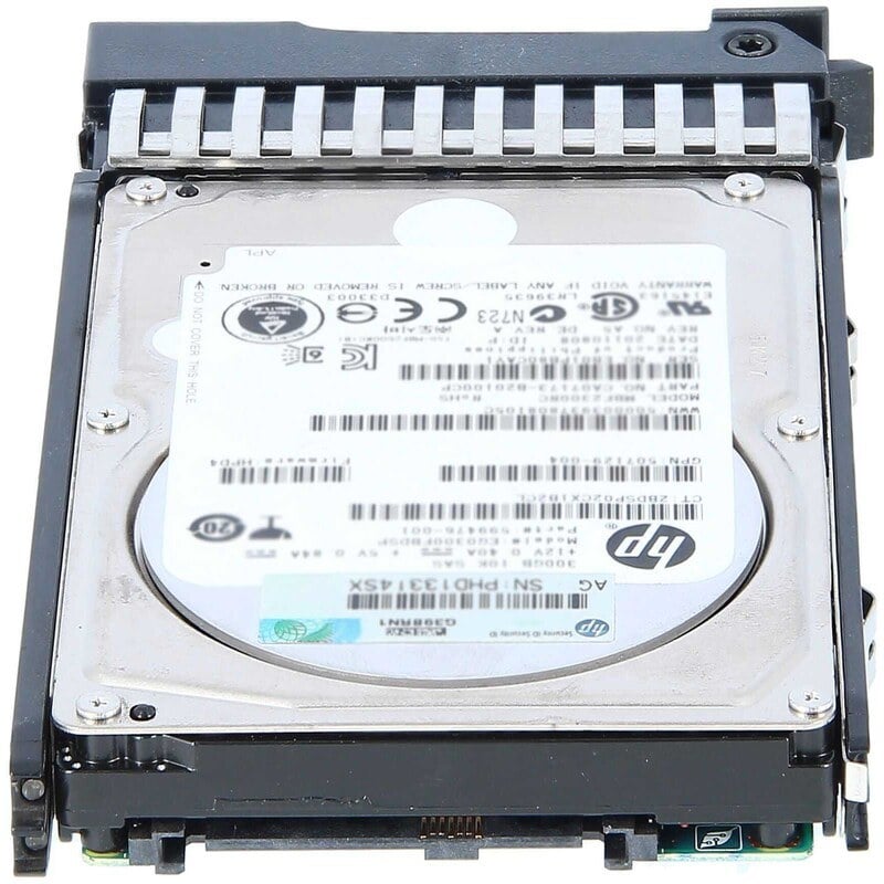 625031-B21 HP 3TB 7.2K RPM SAS 6GBPS Self Encryption Midline Enterprise HDD with Tray | Refurbished
