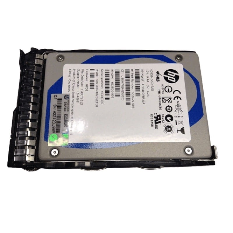 632630-001 HP 400GB Factor SAS 6GBPS Hot Swap Enterprise Performance SSD | Refurbished
