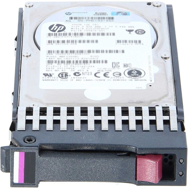 872489-S21 HP 2TB SATA 7.2K RPM LFF SC DS HDD. Refurbished