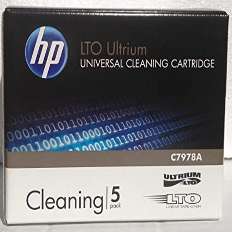 C7978A HP Ultrium LTO Tape Drive Cleaning Cartridge | New Bulk Pack