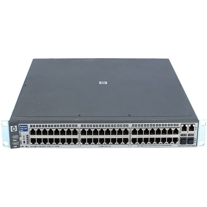 J4899B HP ProCurve 2650 48-Ports 10Base-T 1U Rack-Mountable Switch | Refurbished