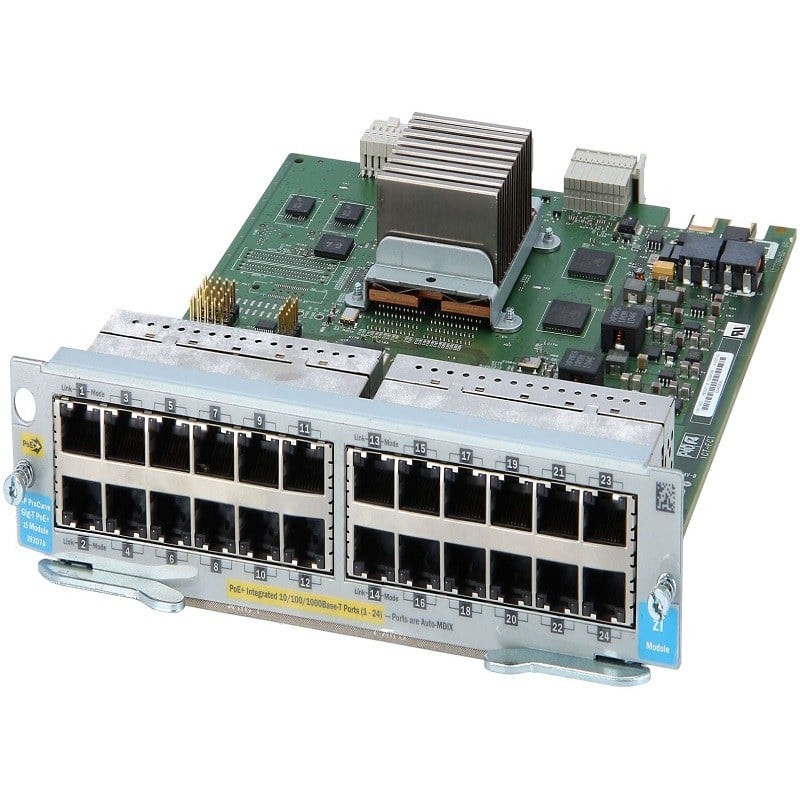 J9307A HPE ProCurve 24 Port PoE zl 10/100/1000 Expansion Module | New Bulk Pack