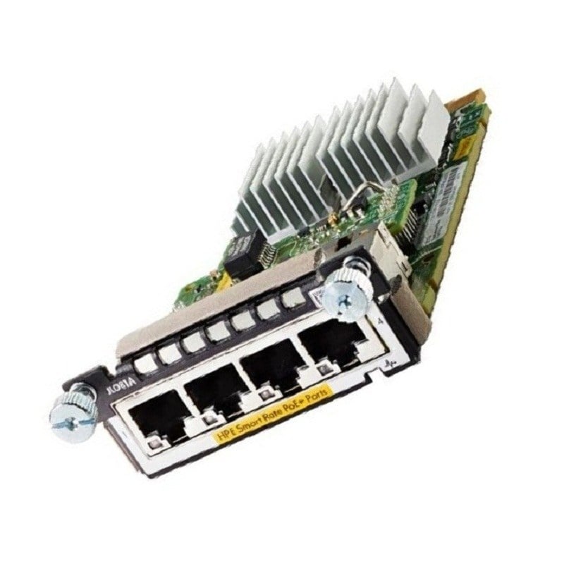 HPE JL081A Aruba 3810m/2930m 4 Smart Rate PoE+ Module | Brand New 3 Years Warranty