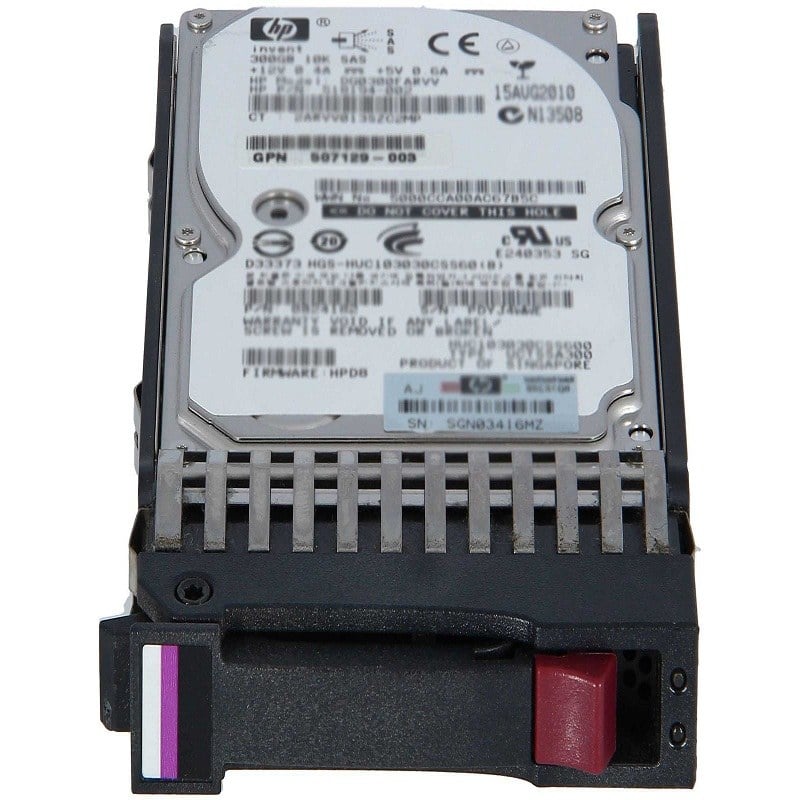 HPE 652605-B21 146GB Hard Drive 15K RPM SAS 6GBPS SFF Sc Hot Swap With Tray | Refurbished