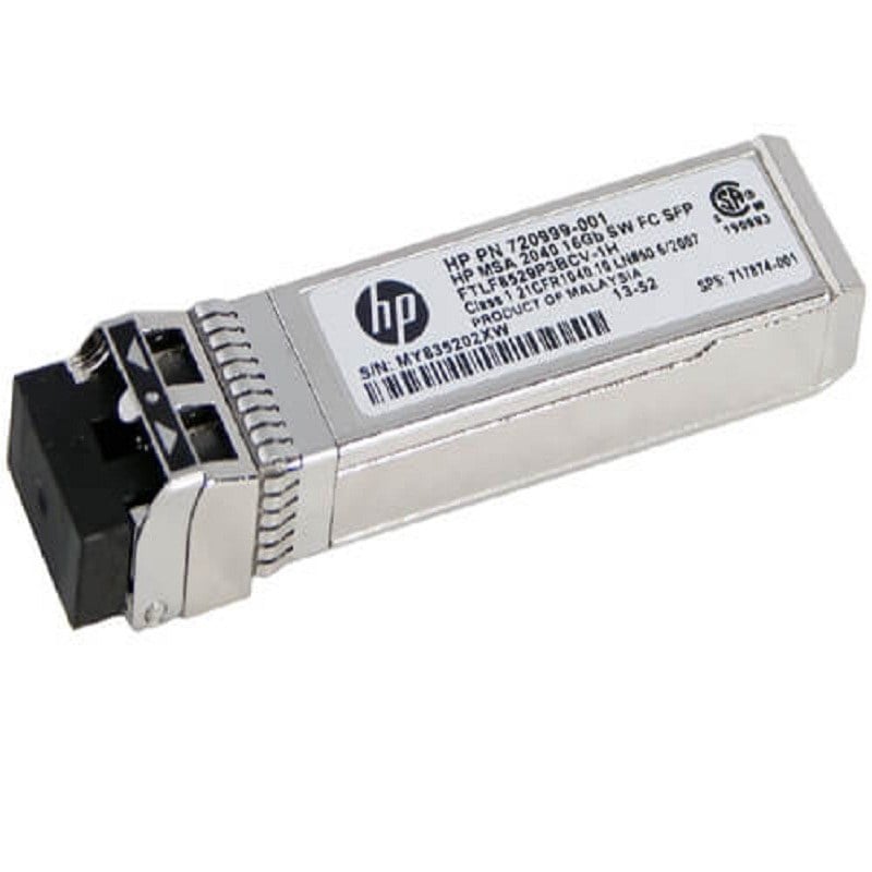 720999-001 HPE 16GB Short Wave FC SFP+ 4- Pack Transceiver Module | Brand New 3 Years Warranty