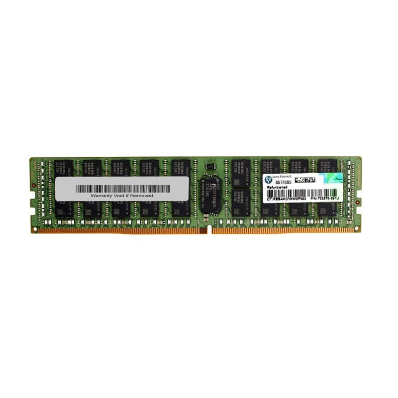 HPE 752370-091 32GB Memory 2133mhz DDR4 SDRAM Pc4-17000 Ecc Registered | New Sealed Spare