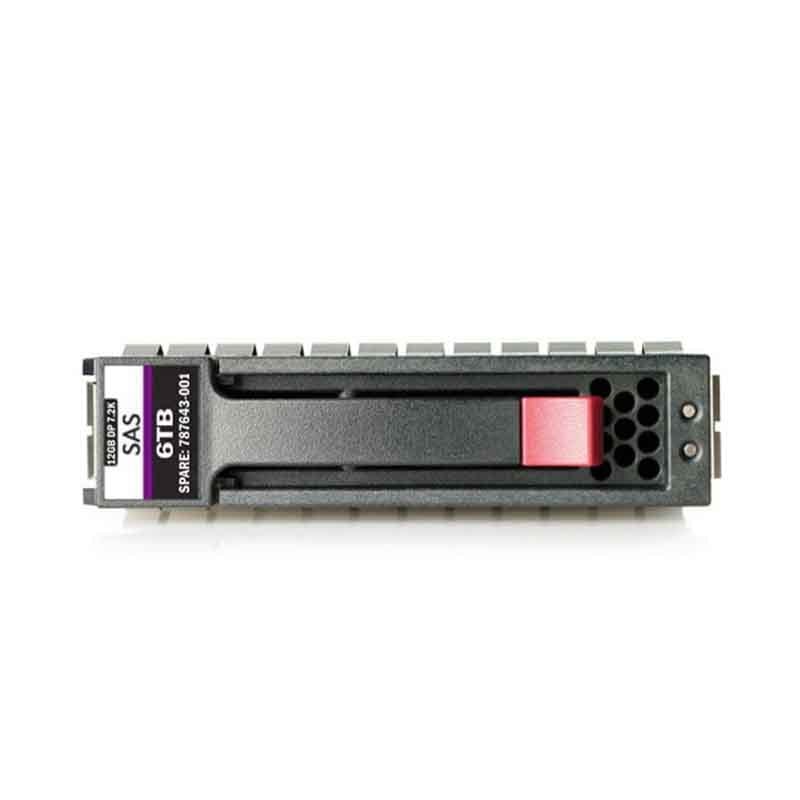 787643-001 HPE 6TB 7.2K LFF 2 Port RPM 512e SAS-12GBPS Hard Disk | Brand New 3 Years Warranty