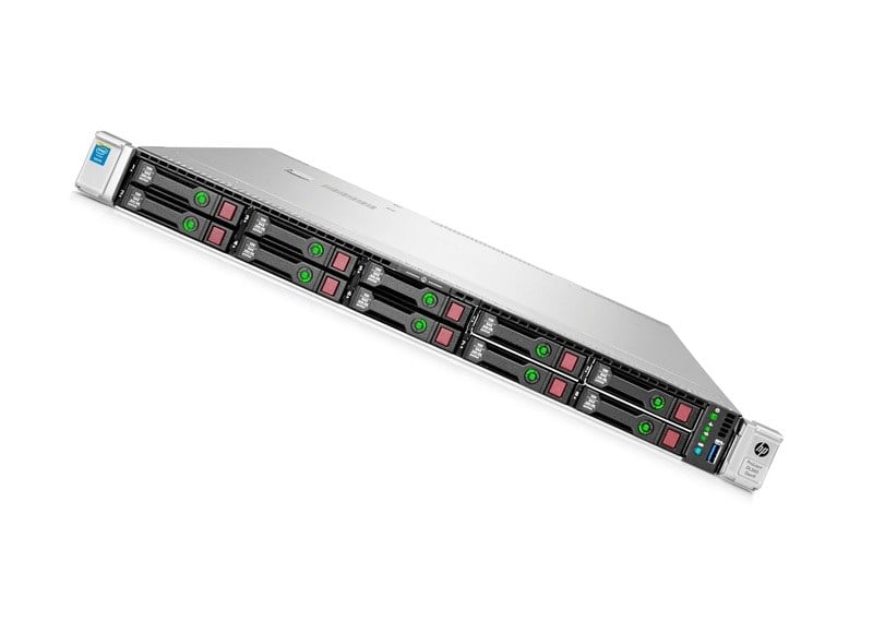 800082-S01 HPE ProLiant DL360 Gen9 E5-2697 v3 (2-Processors) 64GB DDR4 DIMMs 8-SFF HDD Bays 2 x 800W PS Server | Refurbished