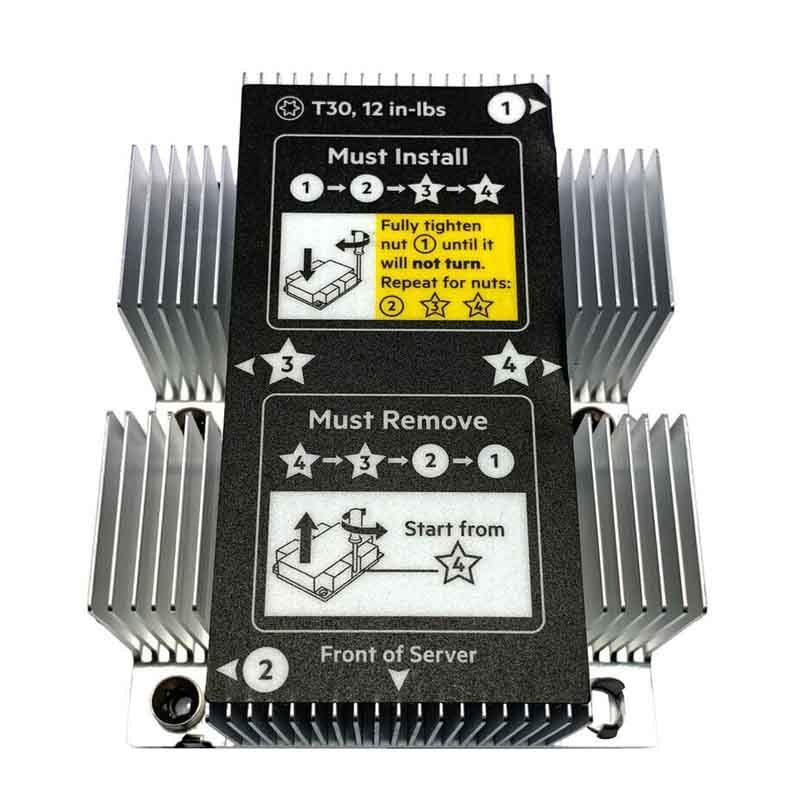 875070-001 HPE Screw Down Standard Heatsink CPU for Proliant DL380 G10 | Refurbished
