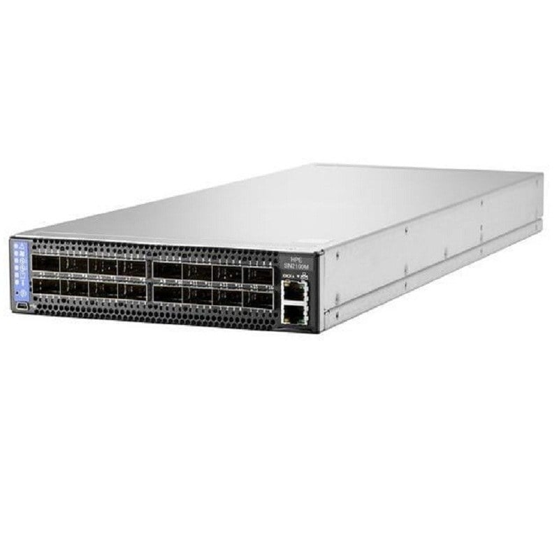 HPE 881230-001 Half Width 16 Ports Managed Switch 100GbE 16 QSFP28 | Brand New 3 Years Warranty