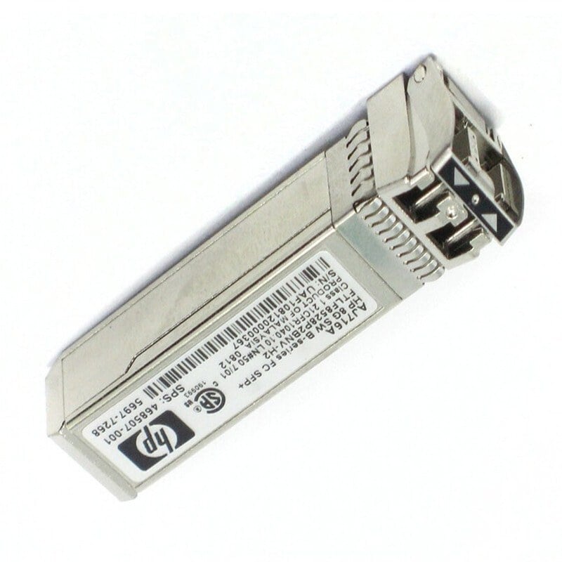 AJ716A HPE B-Series 8GBPS Shortwave FC 1 Pack SFP+ Transceiver Module | New Bulk Pack