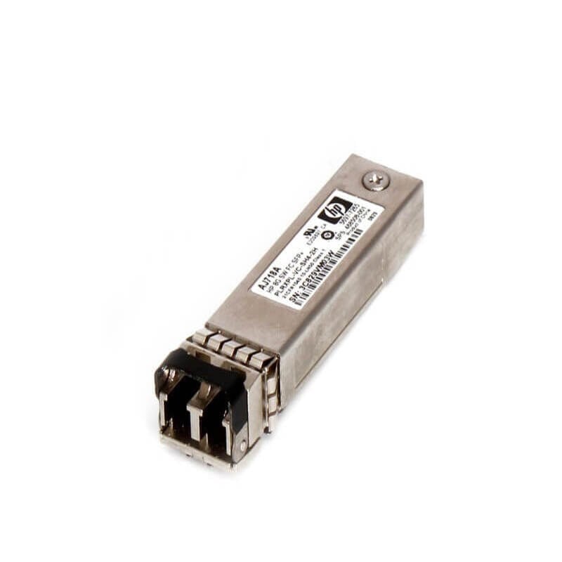 HPE AJ718A 8GBPS Short Wave Fibre Channel SFP+ 1 Pack Transceiver Module | New Bulk Pack