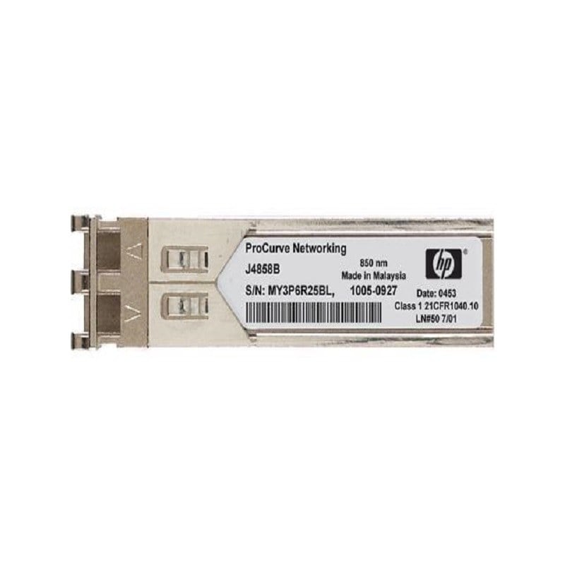 HPE J4858C#ABB ProCurve Gigabit-SX-LC Mini-GBIC SFP Transceiver module | Brand New 3 Years Warranty