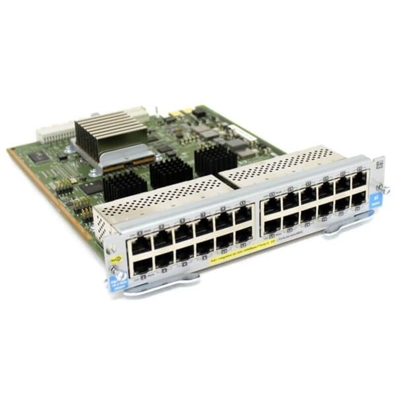 HPE J9534A 1GBPS POE 1000base-T Gigabit Ethernet 24 Ports Expansion Module | New Bulk Pack