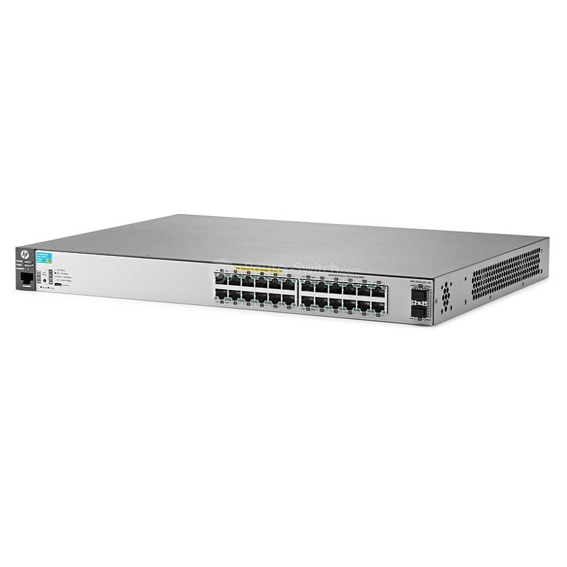 HPE J9773A Aruba 24 Ports Switch 2530 PoE+ 4 Gigabit SFP Managed | Refurbished