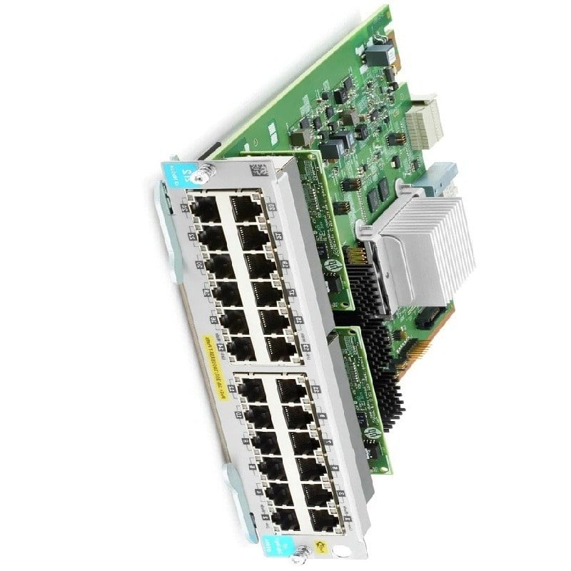 HPE J9986-61001 Aruba 5400R PoE+ 24 Ports Expansion Module | New Bulk Pack