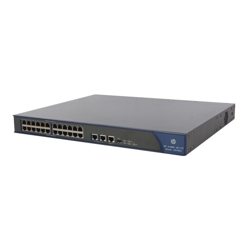 HPE JG182A 24 Port MSR30 11E Rack Mountable Router Switch | Refurbished