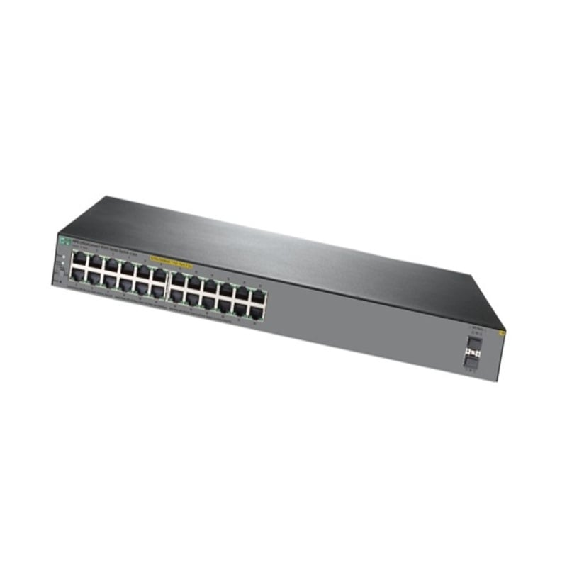 HPE JL261-61001 Aruba 2930F 24G PoE+ Switch 24-Ports Managed Rack-Mountable | Refurbished
