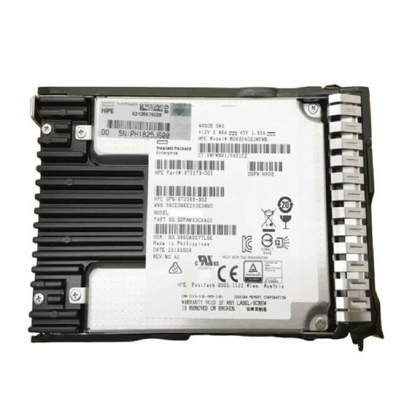 P06578-001 HPE 800GB SSD SAS-12GBPS Mixed Use LFF Hot Plug Digitally Signed Firmware  for Proliant Gen9 And 10 Servers | Brand New 3 Years Warranty