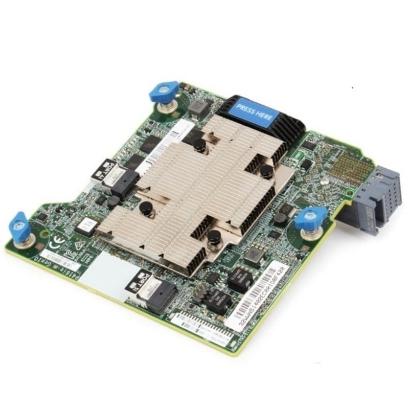 HPE P38721-B21 SAS Controller Smart Array P416ie-m SR Gen10+ (8 Int 8 Ext Lanes/2GB Cache) 12GBPS Mezzanine | Brand New 3 Years Warranty