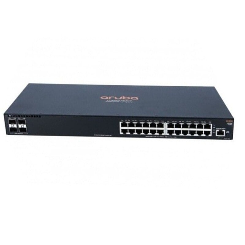 HPE R8N88A Aruba 6000 24G 4SFP Rack-mountable 24 Ports Switch | Brand New 3 Years Warranty
