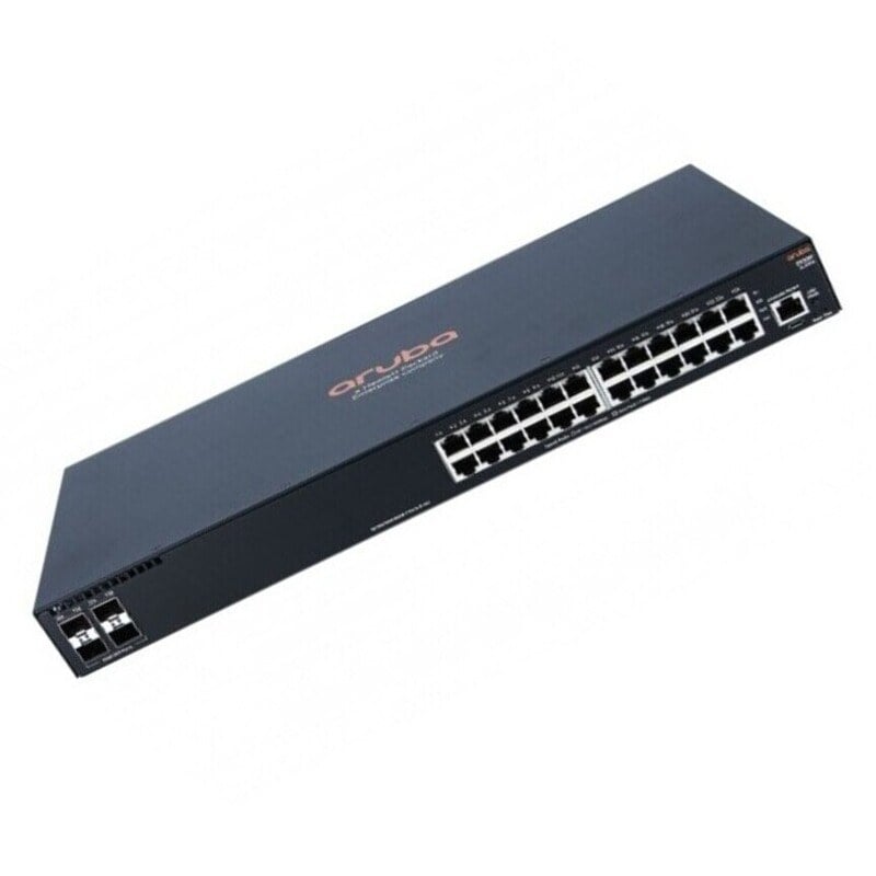 HPE R8N88A Aruba 6000 24G 4SFP Rack-mountable 24 Ports Switch | Brand New 3 Years Warranty