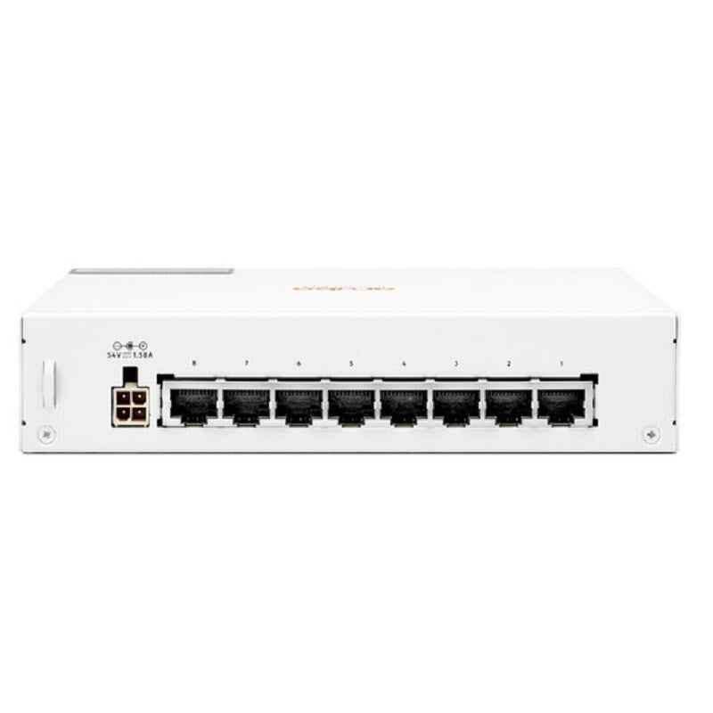 HPE R8R46A#ABA L2 8 Ports Ethernet Switch Aruba Instant On 1430 8G Class4 PoE | Brand New 3 Years Warranty