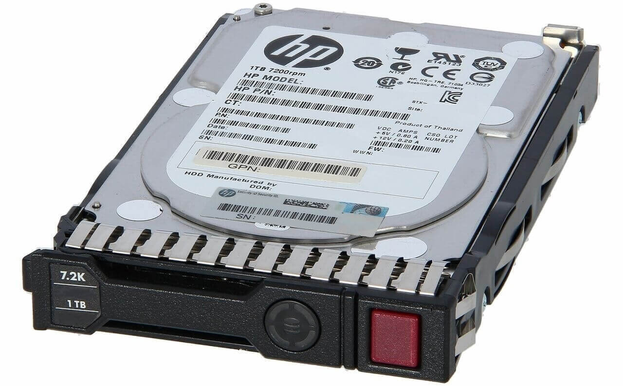 HPE 832514-H21 1TB 7.2K RPM SFF DS SAS 12GBPS SC Internal Hard Drive | Brand New 3 Years Warranty