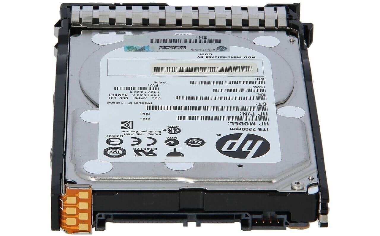 HPE 832514-H21 1TB 7.2K RPM SFF DS SAS 12GBPS SC Internal Hard Drive | Brand New 3 Years Warranty