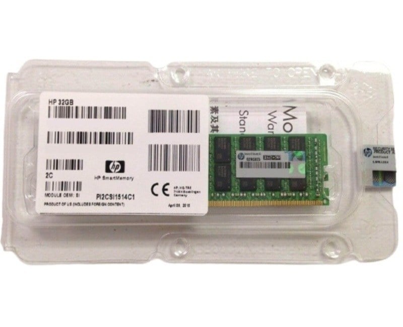 850881-001 HPE 32GB 2666mhz Pc4-21300 DDR4 SDRAM Ecc Reg Ram | Brand New 3 Years Warranty