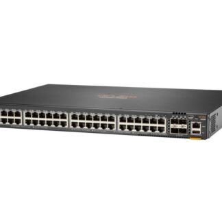 JL665A HPE Aruba 6300F 48 Port 1GB Class 4 PoE And 4 Port SFP56 Switch. New Bulk Pack.