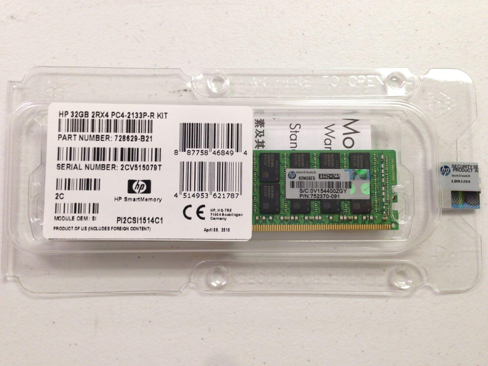 P05590-B21 HPE 32GB 2666MHZ PC4-21300 DDR4 Ecc Registered SDRAM 288-Pin Ram | Brand New 3 Years Warranty