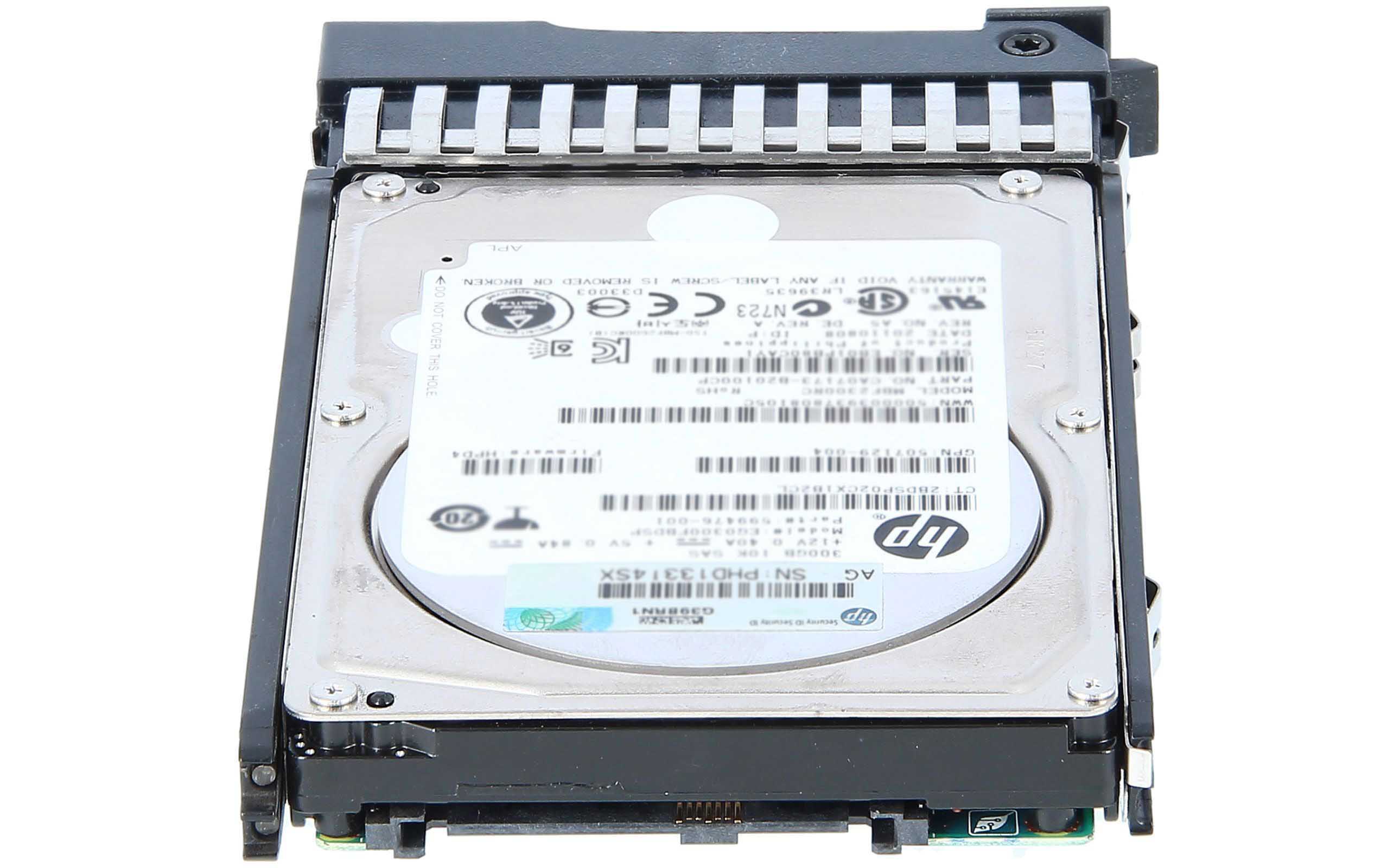 507129-004 HP 300GB 10K RPM SAS 6GBPS Enterprise Hot Swap Hard Drive | Refurbished