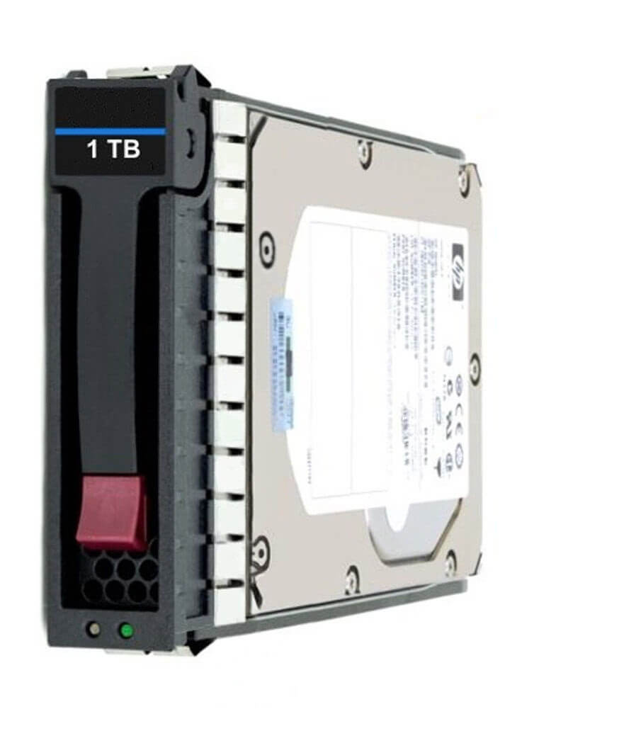 619462-001 HP 1TB 7.2K RPM 3.5 Inches Hot Swap Midline SATA-II Hard Drive In Tray | Brand New 3 Years Warranty
