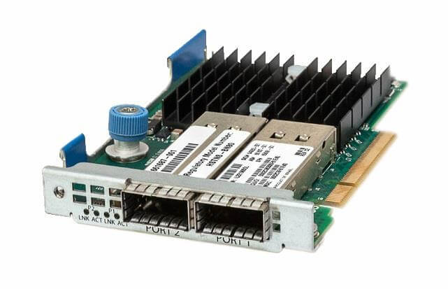 HP 649283-B21 InfiniBand QDR/EN Dual-Ports 10GBPS PCI-E 3.0 x8 Host Bus Network Adapter | Brand New 3 Years Warranty