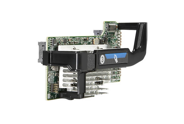 650FLB HPE Flexfabric 20GB 2-Port Adapter PCI Express V3.0 Gen 3 X8 Optical Fiber. Refurbished.