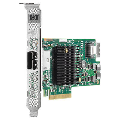 660086-001 HP H222 PCI-E 3.0 X8 SAS Host Bus Adapter. New Bulk Pack